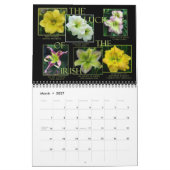 Mural Calendrier de Daylily de 2014 AHS (Mar 2027)