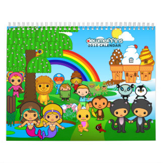 Mural Calendrier de Dewmuffins 2010