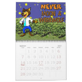 Mural calendrier de dix-huit mois de Halloween (Mar 2027)
