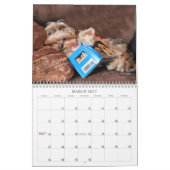 Mural Calendrier de douze mois de la lucette 2015 de (Mar 2027)
