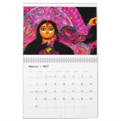 Mural Calendrier de Durga Puja (Feb 2027)