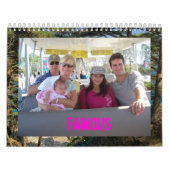 Mural calendrier de famille (Protection)