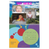 Mural calendrier de famille (Mar 2026)