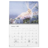 Mural Calendrier de féerie (Jan 2027)