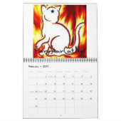Mural Calendrier de FieryStarCat (Feb 2027)