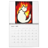 Mural Calendrier de FieryStarCat (Mar 2027)