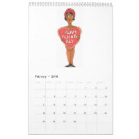 Calendrier de filles de scène
