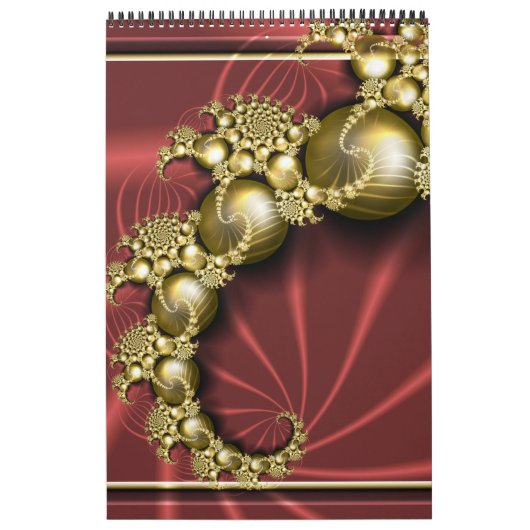 Mural Calendrier de fractale (Protection)