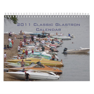 Mural Calendrier de Glastron de 2011 classiques