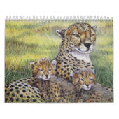 Mural Calendrier de grand chat (Protection)