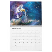 Mural Calendrier de graphique de zodiaque (Feb 2027)