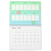 Mural Calendrier de grossesse (Feb 2026)