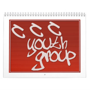 Mural Calendrier de groupe de jeunes de ccc