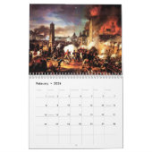 Mural Calendrier de guerres napoléoniennes (Feb 2026)