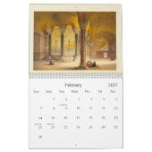 Mural Calendrier de Hagia Sophia (Feb 2027)