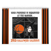 Mural Calendrier de Halloween (Protection)