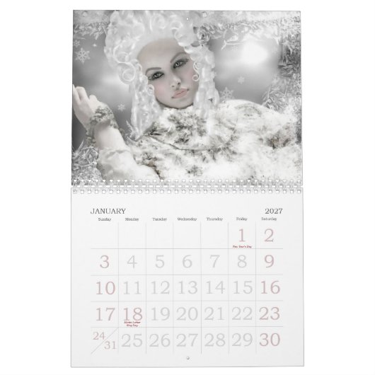 MURAL CALENDRIER DE HAPPI ANARKY (Jan 2027)