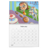 Mural Calendrier de Heather Houghton 2008 (Feb 2027)