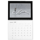 Mural Calendrier de héron de grand bleu 2018 par Thomas (Jan 2027)
