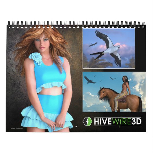 Mural Calendrier de HiveWire 3D (Protection)