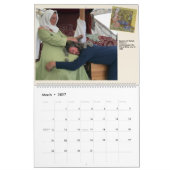 Mural Calendrier de Hystericals 2018 d'art (Mar 2027)