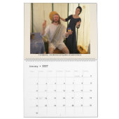 Mural Calendrier de Hystericals 2018 d'art (Jan 2027)