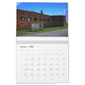 Mural Calendrier de Jefferson de fort (Jan 2026)