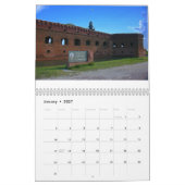 Mural Calendrier de Jefferson de fort (Jan 2027)