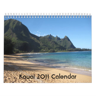 Mural Calendrier de Kauai 2011