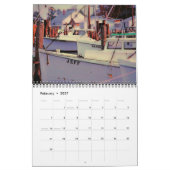 Mural Calendrier de la baie de chesapeake 2014 (Feb 2027)