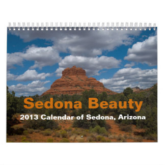 Mural Calendrier de la beauté 2014 de Sedona