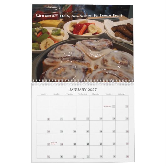 Mural Calendrier de la cuisine 2013 de Katy (Jan 2027)