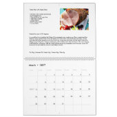 Mural Calendrier de la cuisine 2017 de Kevin (Mar 2027)