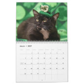 Mural Calendrier de la délivrance 2018 de chat de (Mar 2027)