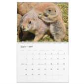 Mural Calendrier de la faune d'amour d'une mère (Mar 2027)