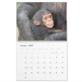Mural Calendrier de la faune d'amour d'une mère (Jan 2027)