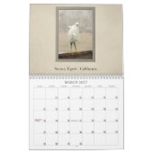 Mural Calendrier de la faune de l'Amérique du Nord (Mar 2027)