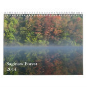 Mural Calendrier de la forêt 2014 de Saginaw (Protection)