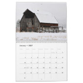 Mural Calendrier de la grange 2018 et de la ferme (Jan 2027)