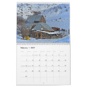Mural Calendrier de la grange 2018 et de la ferme (Feb 2027)