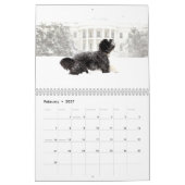Mural Calendrier de la Maison Blanche 2016 (Feb 2027)
