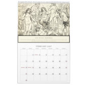 Mural Calendrier de la mythologie 2014 (Feb 2027)
