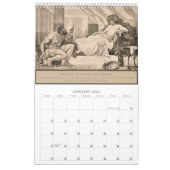 Mural Calendrier de la mythologie 2014 (Jan 2027)