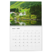 Mural Calendrier de la Norvège 2017 (Mar 2027)
