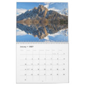 Mural Calendrier de la Norvège 2017 (Jan 2027)