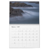 Mural Calendrier de la Norvège 2017 (Feb 2027)