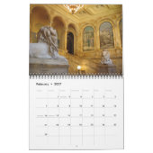 Mural Calendrier de la Nouvelle-Angleterre (Feb 2027)