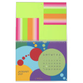 Mural Calendrier de la partie bulle (Jan 2027)