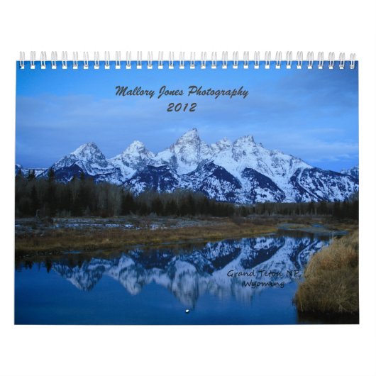 Mural Calendrier de la photographie 2012 de Mallory (Protection)