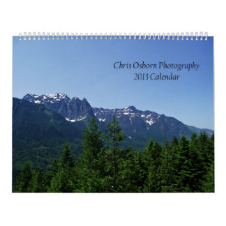 Mural Calendrier de la photographie 2013 de Chris Osborn